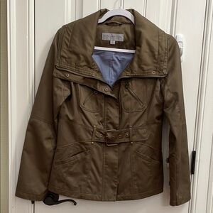 Marc New York Brown Utility Jacket with Structured Silhouette